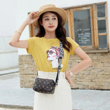 Crossbody Bag Strawberry Pattern Women Handbag Shoulder Bag