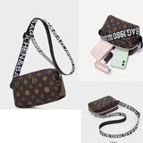 Crossbody Bag Strawberry Pattern Women Handbag Shoulder Bag