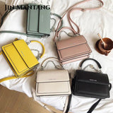 Totes Bags Women Solid Handbags PU Leather Shoulder Bag Female Daily Totes