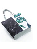 Marbling Print Shoulder Bag Large Capacity Lady Shopping Tote