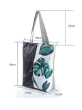 Marbling Print Shoulder Bag Large Capacity Lady Shopping Tote
