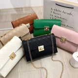 One Shoulder Bag Women's Handbag Small Square Bag Ladies Crossbody Bag