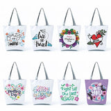 Sunshine Print Tote Bag Customizable Handbags