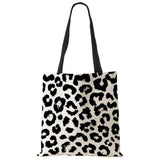 Leopard Grain Printed Handbag Shoulder Bag Tote Ladies Casual Shopping Bag