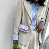 Messenger Satchel Women Shoulder Bags PU Leather Mini Crossbody