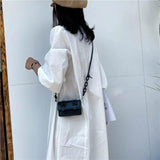 Messenger Satchel Women Shoulder Bags PU Leather Mini Crossbody