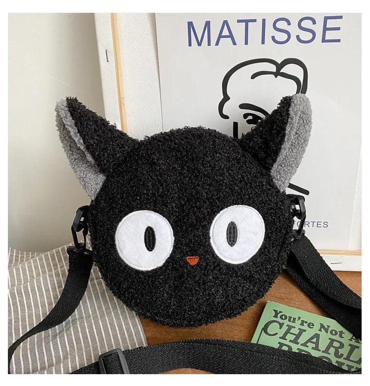 Plush Bag Ladies Shoulder Bags Crossbody Small Round Bag