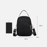 Women's Shoulder Bag Multifunctional Wallet Nylon Oxford Cloth Messenger Bag