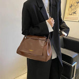 Vintage Crossbody Bag for Women Winter Large Capacity