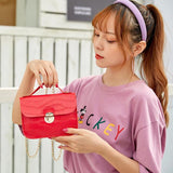 Crocodile Pattern Small Chain Handbag
