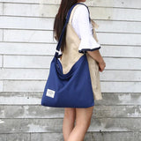 Retro Ladies Messenger Bag Canvas Shoulder Handbag Large Capacity