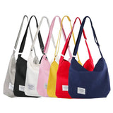 Retro Ladies Messenger Bag Canvas Shoulder Handbag Large Capacity