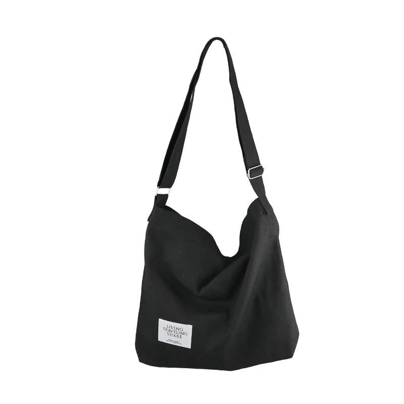 Retro Ladies Messenger Bag Canvas Shoulder Handbag Large Capacity
