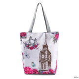 Miyahouse Candy Flower Print Shoulder Bags Female Leisure Tower Beach Bags