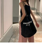 Metal Chain Square Shoulder Bag for Women