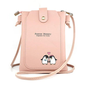 Cartoon Sweet Messenger Bag Large-capacity Shoulder Bag Wallet
