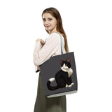 Cat Tote Bag Handbags Reusable Shopping Bag Ladies Shoulder Bag Beach Pattern
