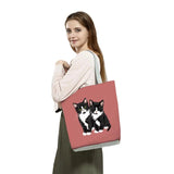 Cat Tote Bag Handbags Reusable Shopping Bag Ladies Shoulder Bag Beach Pattern