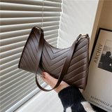 Women Underarm Shoulder Bag Chain Handbag Daily Tote Purse