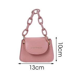 Crossbody Bag PU Leather Women's Handbag Purse Chain Shoulder Messenger Bag