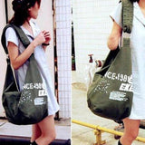 Women Canvas Travel Bag Shoulder Handbag Casual Tote Messenger Hand #30