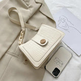 Stylish Crocodile Shoulder Bag for Women