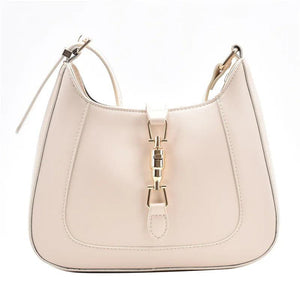 Women Shoulder Bag Soft PU Leather Solid Handbags Casual Zipper