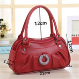 Vintage Flower Panelled Messenger Bag PU Leather