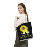 Women Shoulder Bags Handbag Tote Animal Casual Foldable Portable Reusable Floral