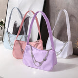 Women Shoulder Underarm Bag PU Leather Mini Purse Ladies Casual Handbags