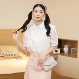 Women's Crossbody Shoulder Bag Lingge Embroidery Small Handbag