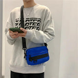 Casual Men Crossbody Bags Summer Solid Unisex Shoulder Bag