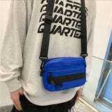 Casual Men Crossbody Bags Summer Solid Unisex Shoulder Bag