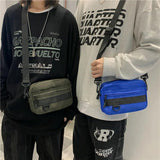 Casual Men Crossbody Bags Summer Solid Unisex Shoulder Bag