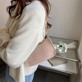 Armpit HandBag Women's One Shoulder Bags Summer Soild Subaxillary Shoulder Bag