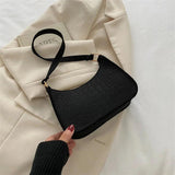 Armpit HandBag Women's One Shoulder Bags Summer Soild Subaxillary Shoulder Bag