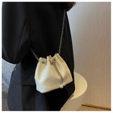 Canvas Shoulder Bag Women Crossbody Messenger Handbags Small Casual Bucket S