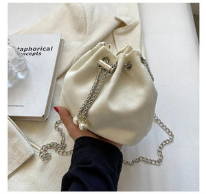 Canvas Shoulder Bag Women Crossbody Messenger Handbags Small Casual Bucket S