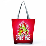 Eco Reusable Handbags All-Match Christmas Tree Women Gift Shopping Bag