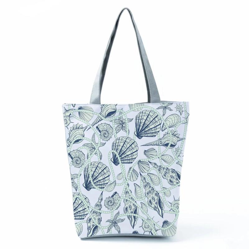 Shell Printed Women's Bag Tote Bags Big Handbag Casual Packs