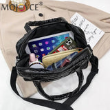 Vintage Quilted Cotton Crossbody Bag Large Capacity Handbags