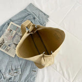Retro Corduroy Handbag One Shoulder Large Capacity Casual Messenger Bag