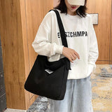Retro Corduroy Handbag One Shoulder Large Capacity Casual Messenger Bag
