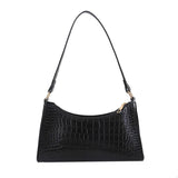 Women Solid PU Leather Handbags Lady Shopping Shoulder Bags