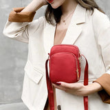 Waterproof Shoulder Bag Crossbody for Women, Multifunction Handbag