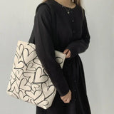 Reusable Canvas Grocery Bags Eco-friendly Tote Bag