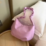 Pleated Bag Soft Cloud Bag Niche Dumpling Bag Female Wild Underarm Bag