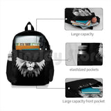 Geometric Lion Outdoor Hiking Backpack