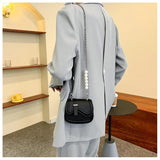 Pearls Crossbody Messenger Handbags Small Shoulder Bag
