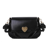 Casual Candy Girls Tote Armpit Bag Small Shoulder Bags Retro Soft PU Leather Lad